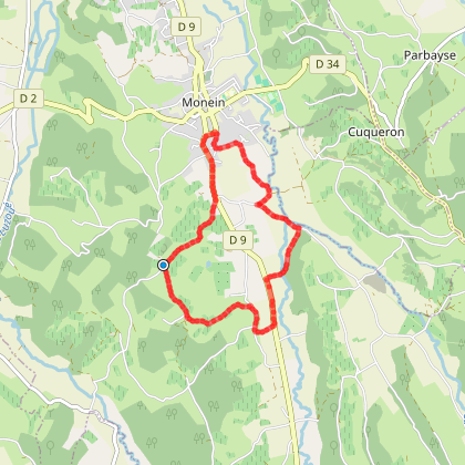 Circuit Domaine Capdevielle 30min