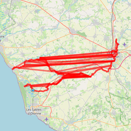 Itinéraire Vendée Vélo Les Achards - Brétignol ...