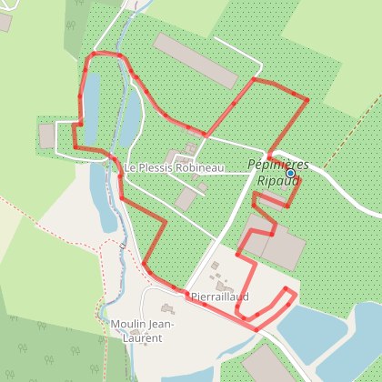 Balade au cœur des Pépinières Ripaud - boucle  ...