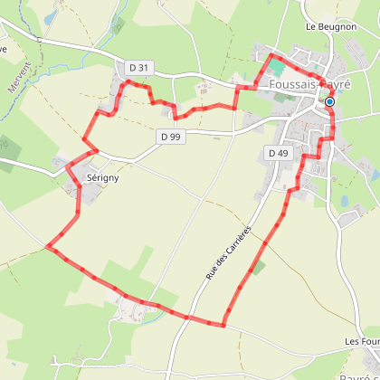 Circuit pédestres Belles Vues (version courte)