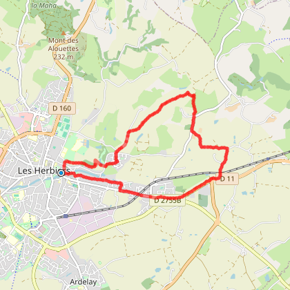 LE CHEMIN DU COURRIER - LES HERBIERS