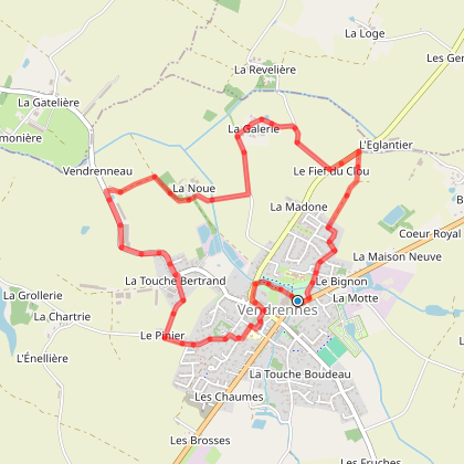 SENTIER DE LA NOUE - VENDRENNES