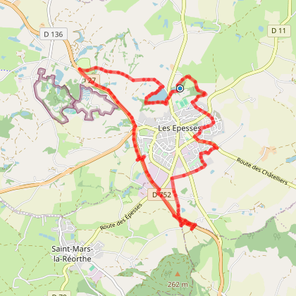 SENTIER DE LA BRIDURIERE - LES EPESSES