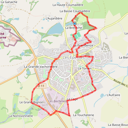 SENTIER DES 3 CHÊNES - LES EPESSES