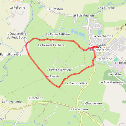 PONT DE L'OUVRARDIERE - SAINT MARS LA REORTHE