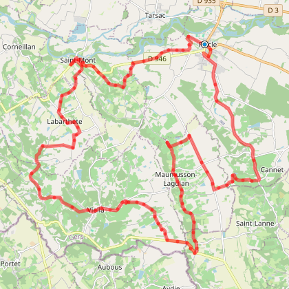 Riscle côté vignoble