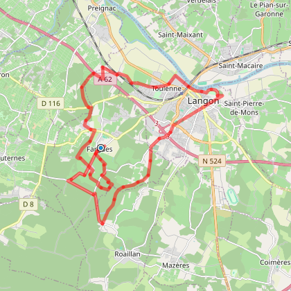 Fermé temporairement - Circuit de Langon - VTT