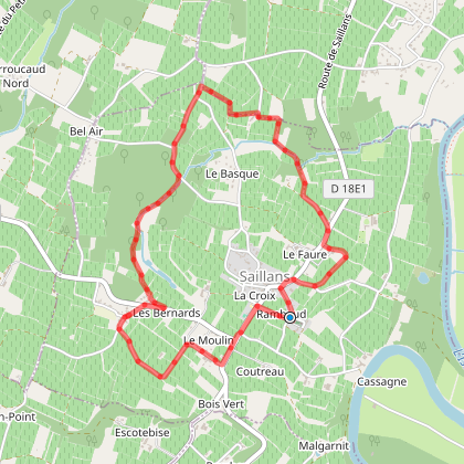 Boucle de la Vallée de l'Isle