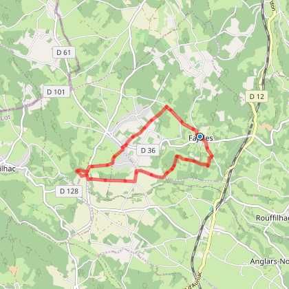 Chemin de la Source du Piage