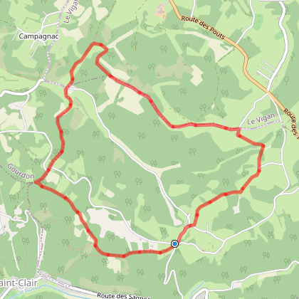 Circuit des hameaux de Souillaguet