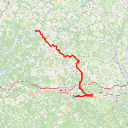 Flow Vélo Le lardin-Excideuil