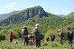 Le chemin pave - Crédit: @Cirkwi - Office de Tourisme des Pyrénées Cathares